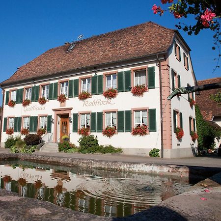 Gasthaus Rebstock Egringen Efringen-Kirchen Εξωτερικό φωτογραφία